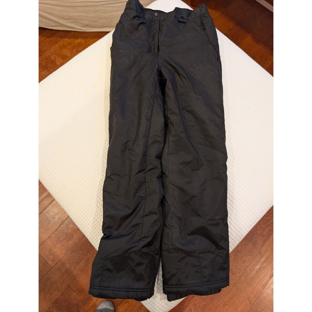 Sport Essentials Ladies Insulated Snow Pants – Size L – Black – Ripstop Nylon - Picture 3 of 8
